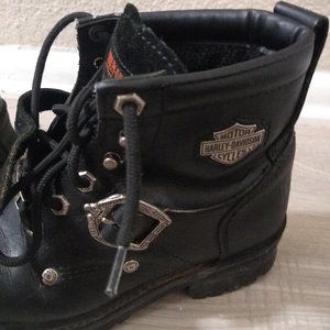 Harley Davidson leather ankle boot Size 7.5